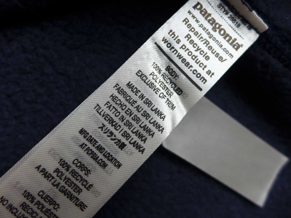 M 38 Patagonia bluza swetrowa trekkingowa polarowa polar wyprawowy