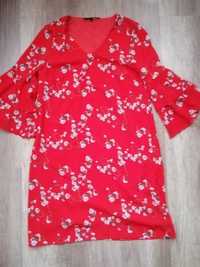 Сукня міді літня червона S Vero Moda платье