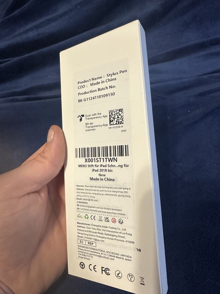 Nowy zaplombowany!!Meko Rysik Zamiennik DO IPAD'A BIAŁY APPLE