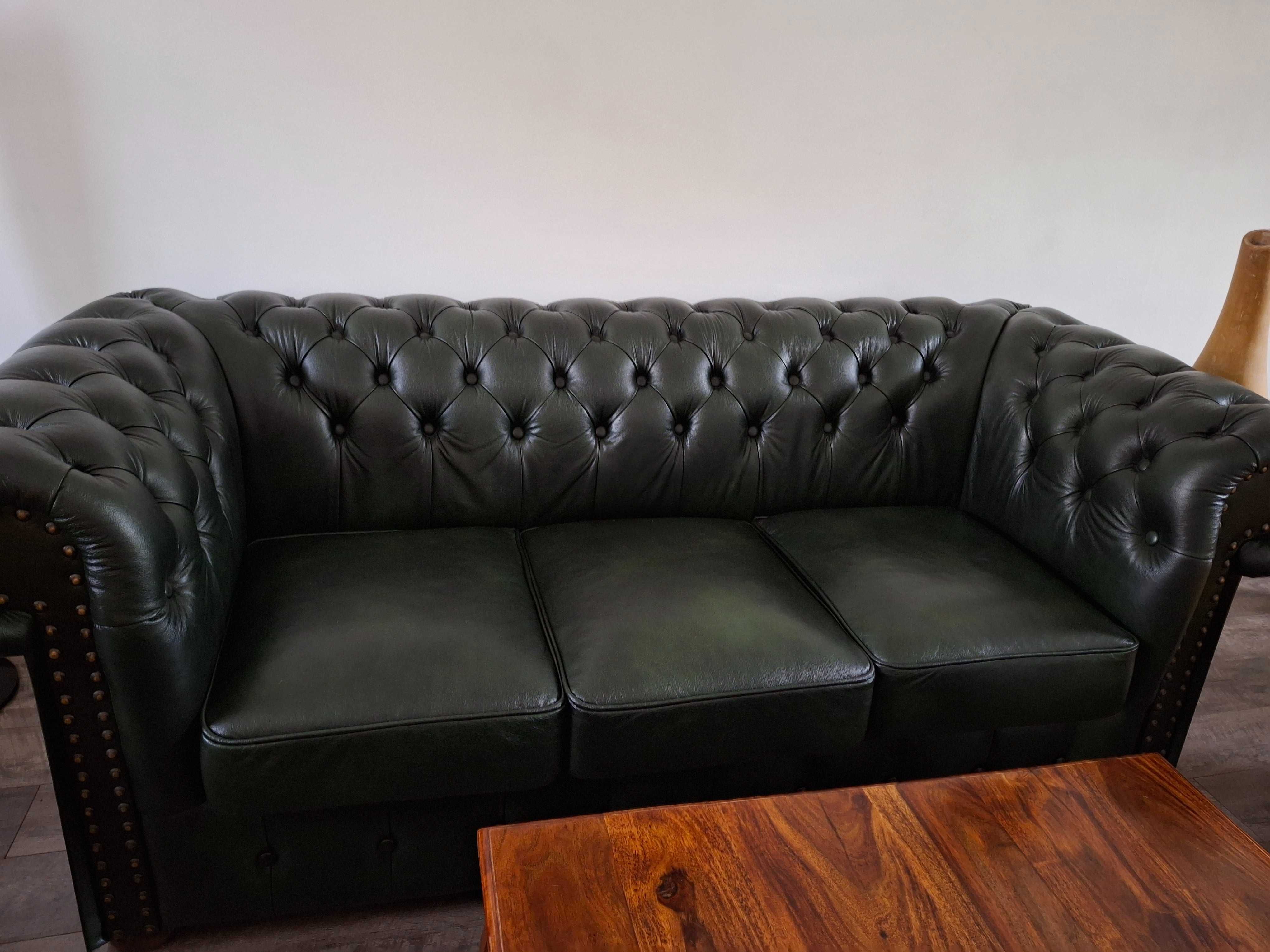 sofa skórzana chesterfield