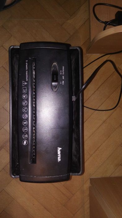 Niszczarka do dokumentów Hama S7 Shredder - okazja!!!