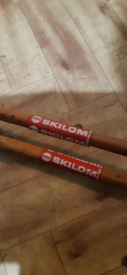 Stare kompletne narty antyki