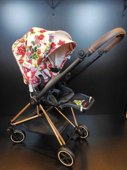 Cybex MIOS Spring Blossom Light wózek spacerowy spacerówka Rose Gold