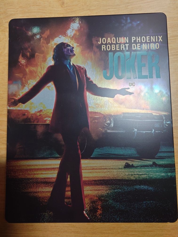 Joker blu-ray steelbook blu-ray polskie wydanie