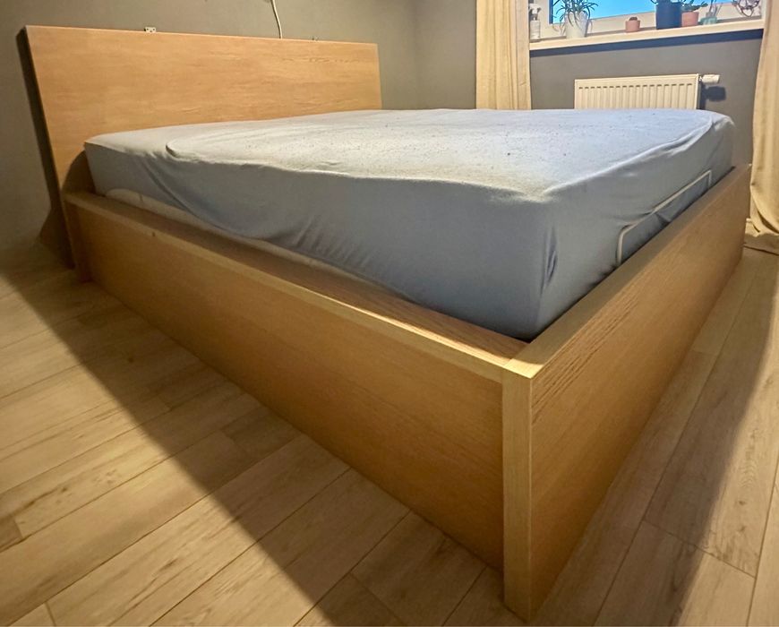 Łóżko Malm ikea 160 z komorą