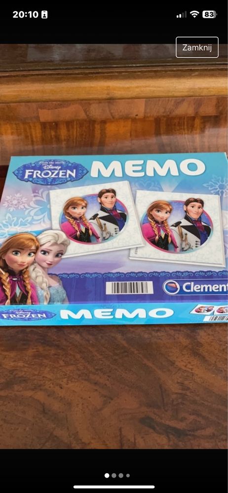 Memo Clementoni Disney Froze