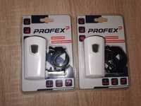 2x lampka rowerowa Profex USB LED