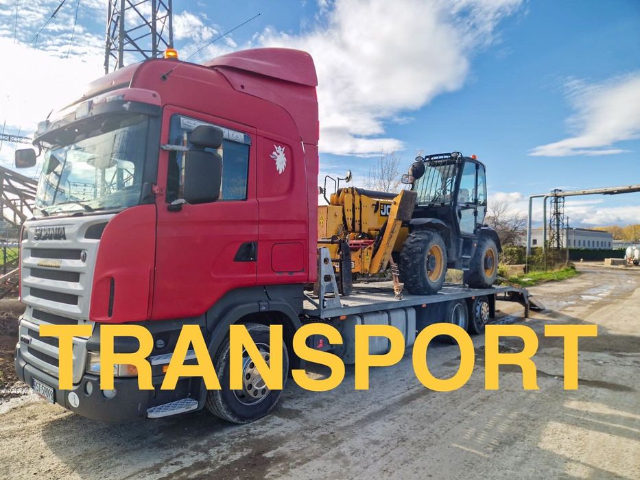 Transport sprzętu budowlanego i rolniczego