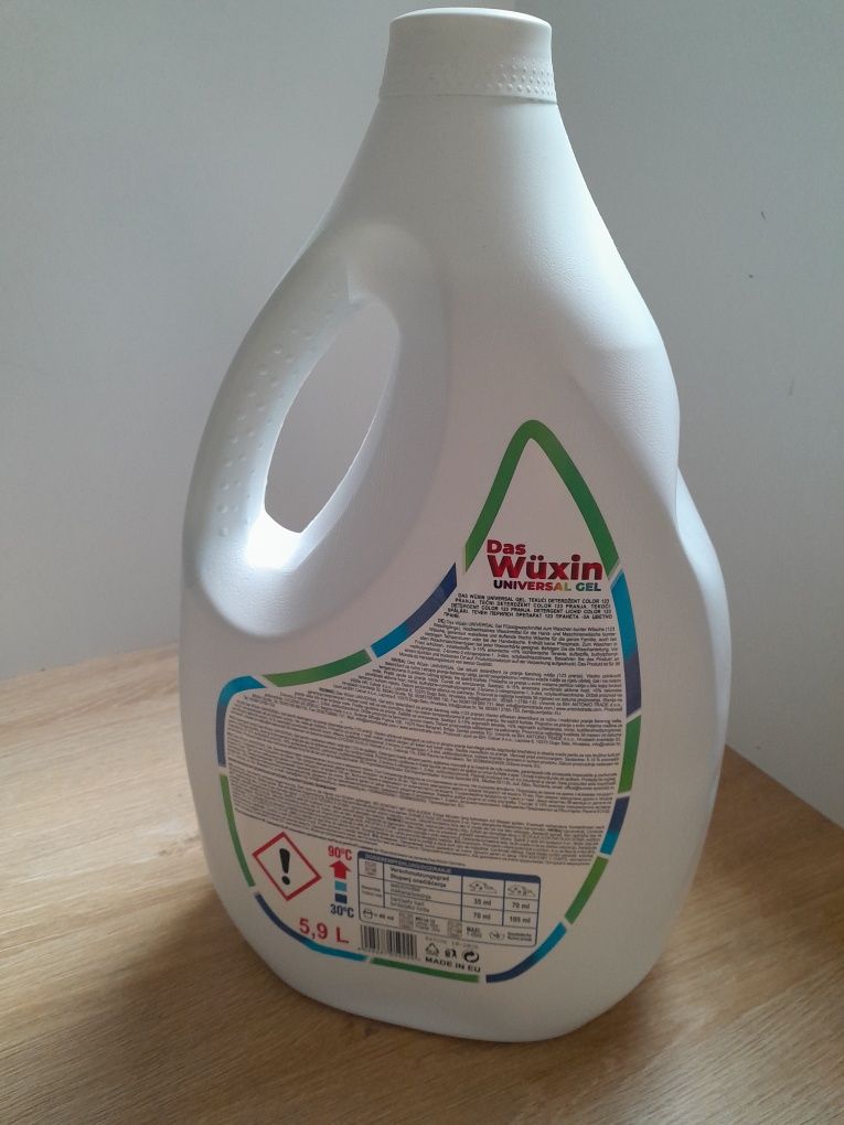 Żel do prania das wuxin universal gel 5,92l xxl giga pack na 140 prań