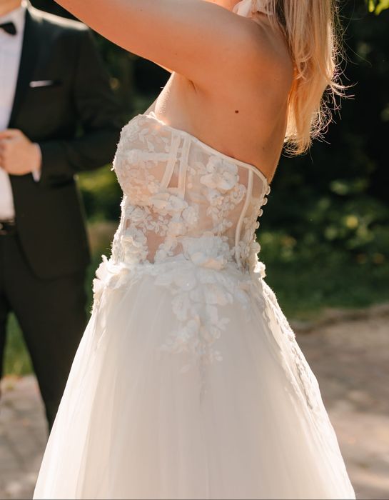 Suknia ślubna Agnes Fashion Group TO-1800t kolekcja the One 2024