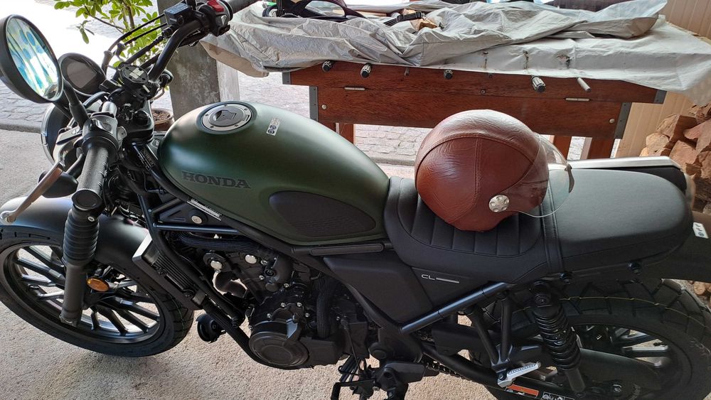 Mota Honda scrambler