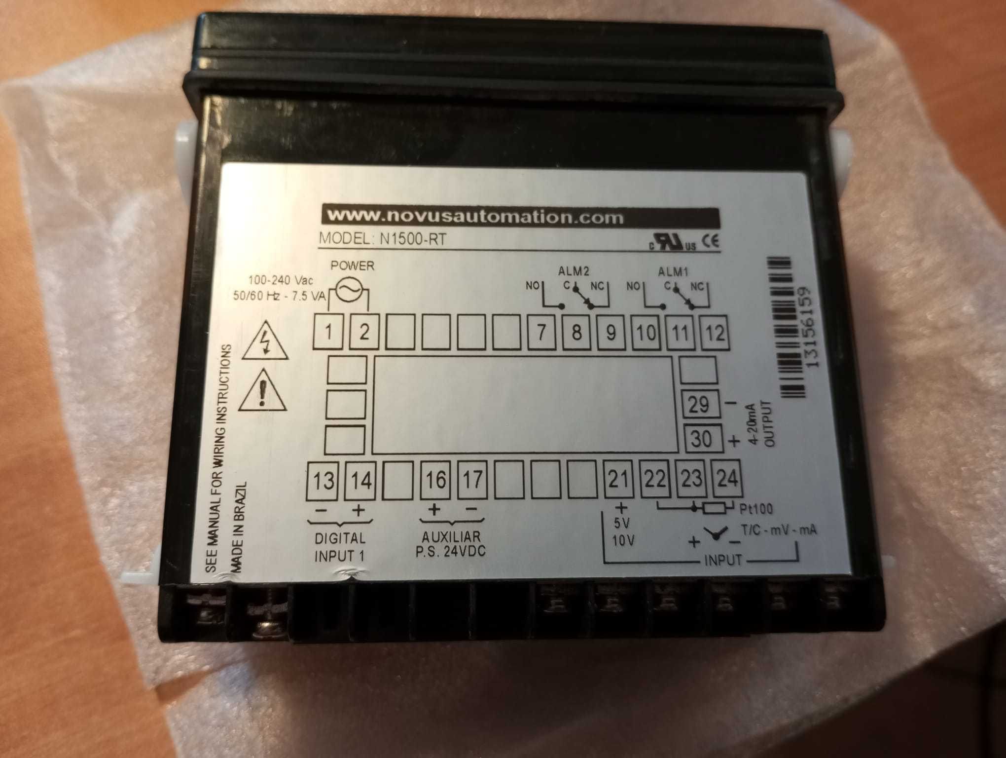 Display / controlador NOVUS N1500