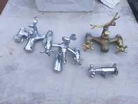 Torneiras banheira antigas, valor pelo conjunto