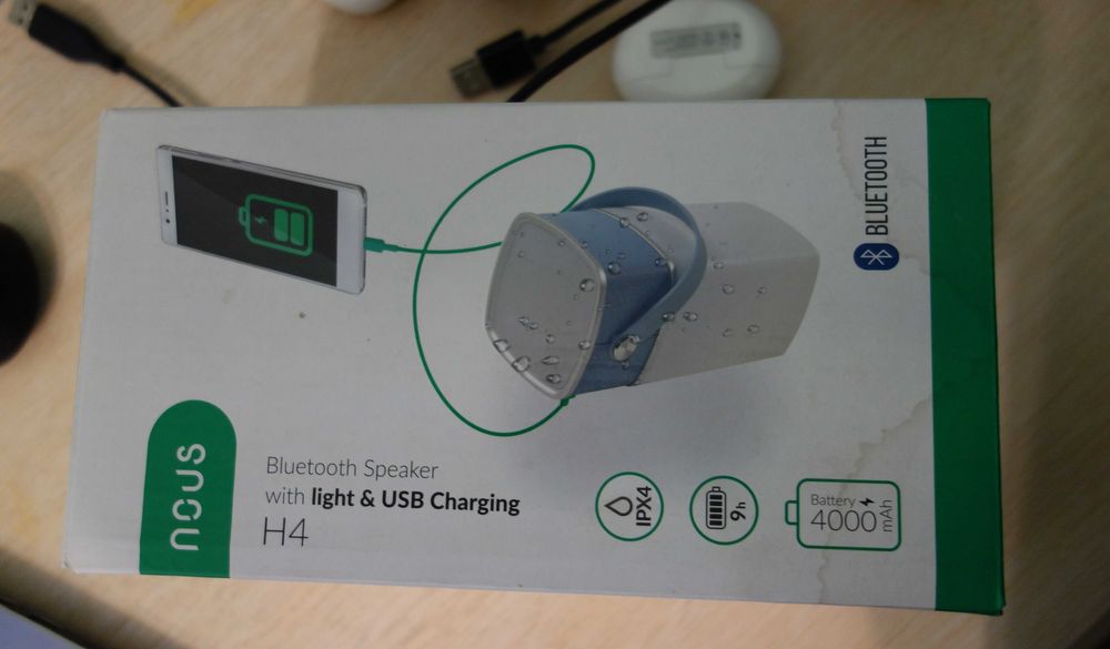 Ночник NOUS Bluetooth Speaker H4