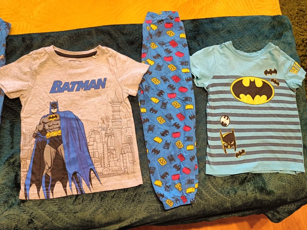 Piżama koszulka t-shirt Batman lego 110 / 116