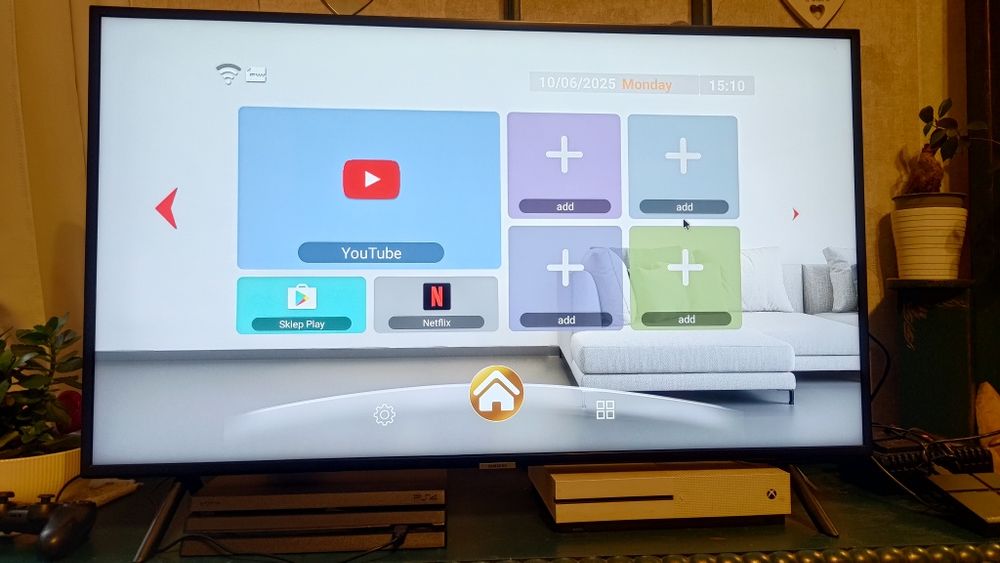 Smart TV box gold