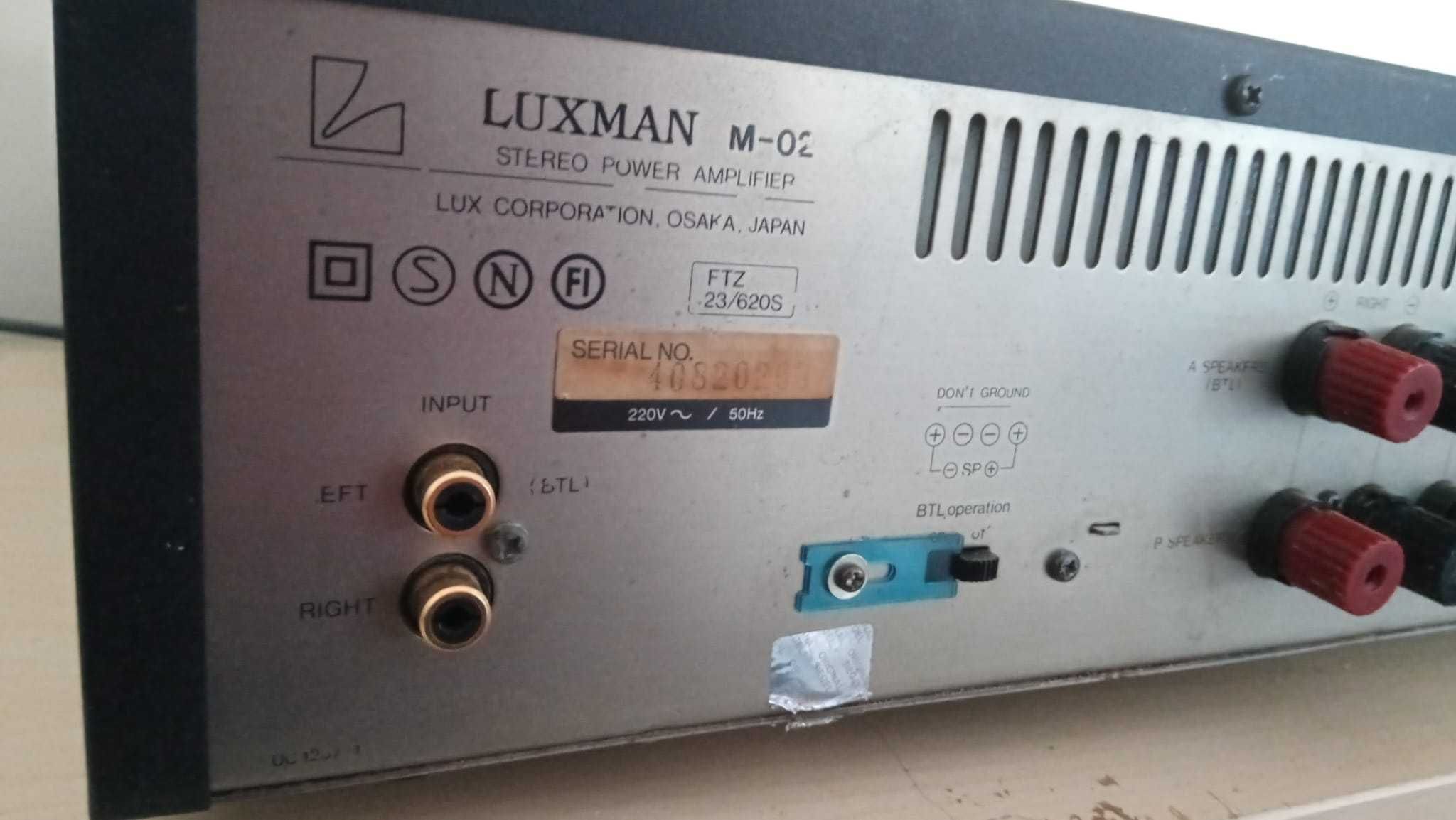 Luxman M 02 Duo-Beta/S