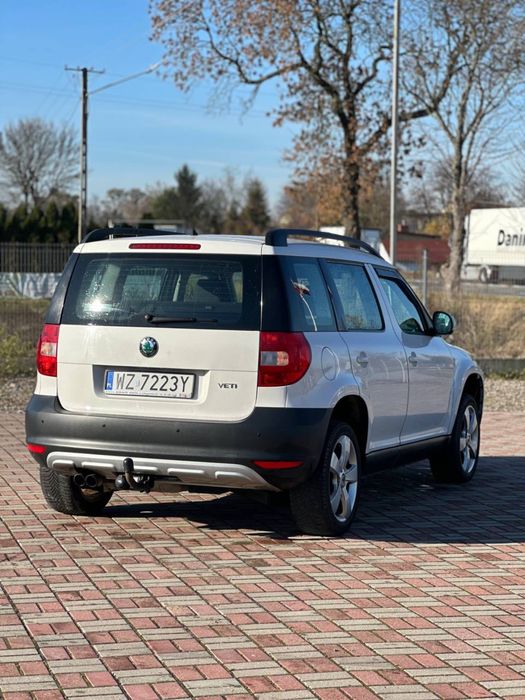 Skoda Yeti 1.8t benzyna. 4x4. Salon PL. Bezwypadkowa. Lekko uskodzona