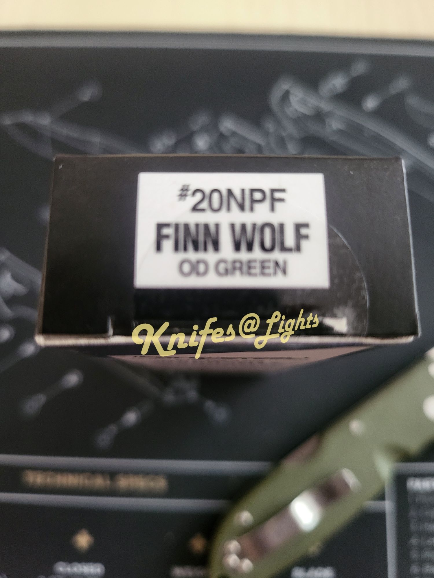 Cold Steel Finn Wolf 20NPF, оригінал