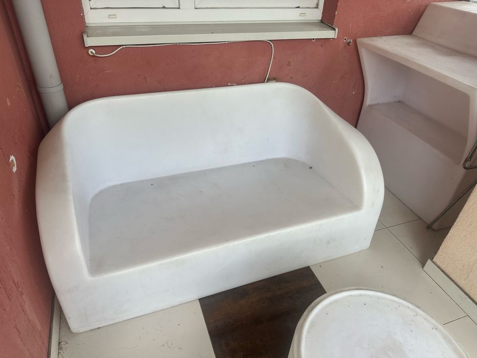 Ledowe Meble sofa stolik fotel na taras ogrodowe