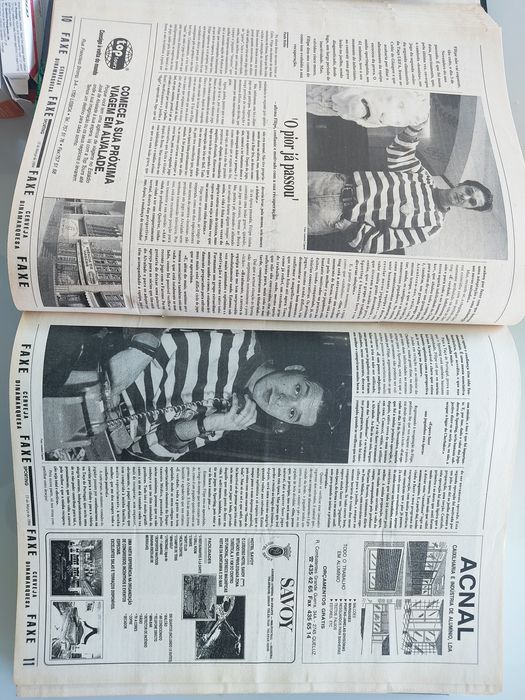 Jornal Sporting 1981,1982,1983,1985,1986,1988,1989,1990 a 1994