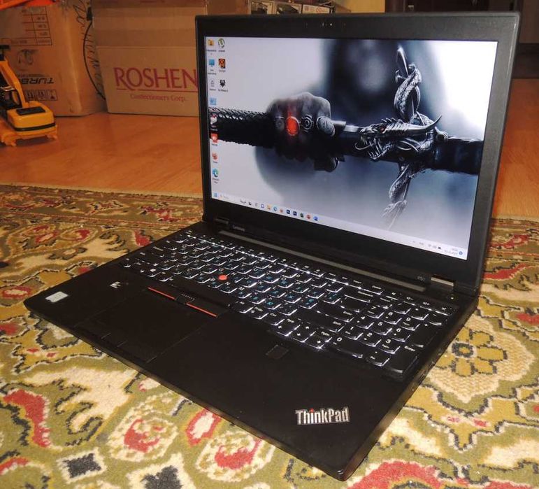 игровой ноутбук Lenovo Thinkpad P51 FHD IPS/i7/nVidia M2200 4/16/512Gb