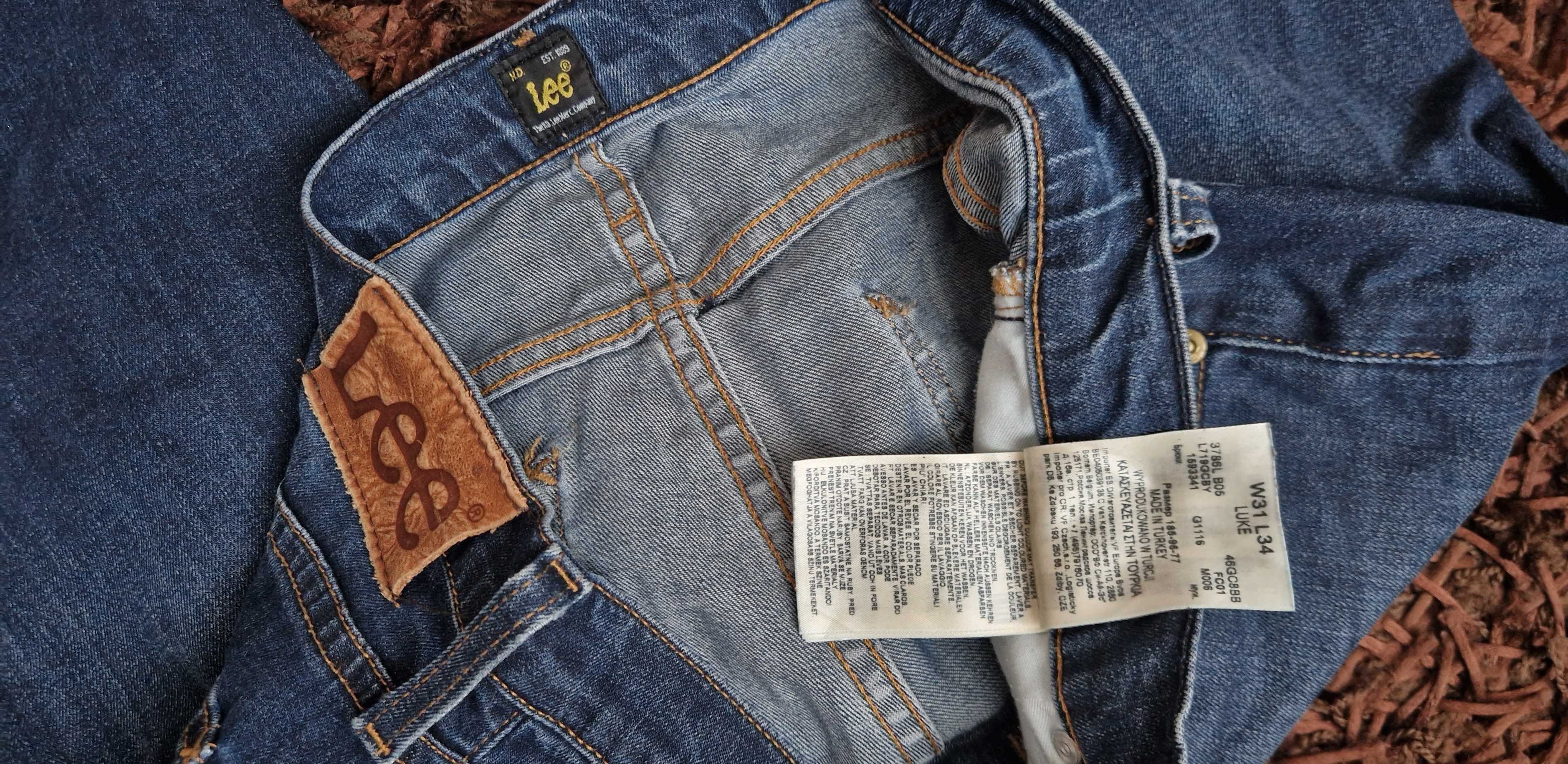 Spodnie męskie jeans Lee Luke W31L34