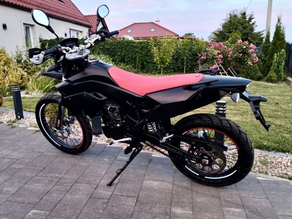 Malaguti XSM 125 kat A1/B z Niemiec Transport