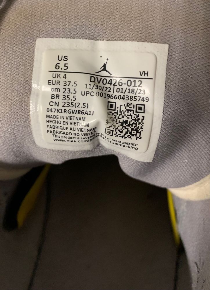Sapatilhas nike jordan