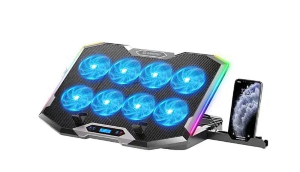Охолоджувальна підставка для ноутбука GamePro Black (CP870)