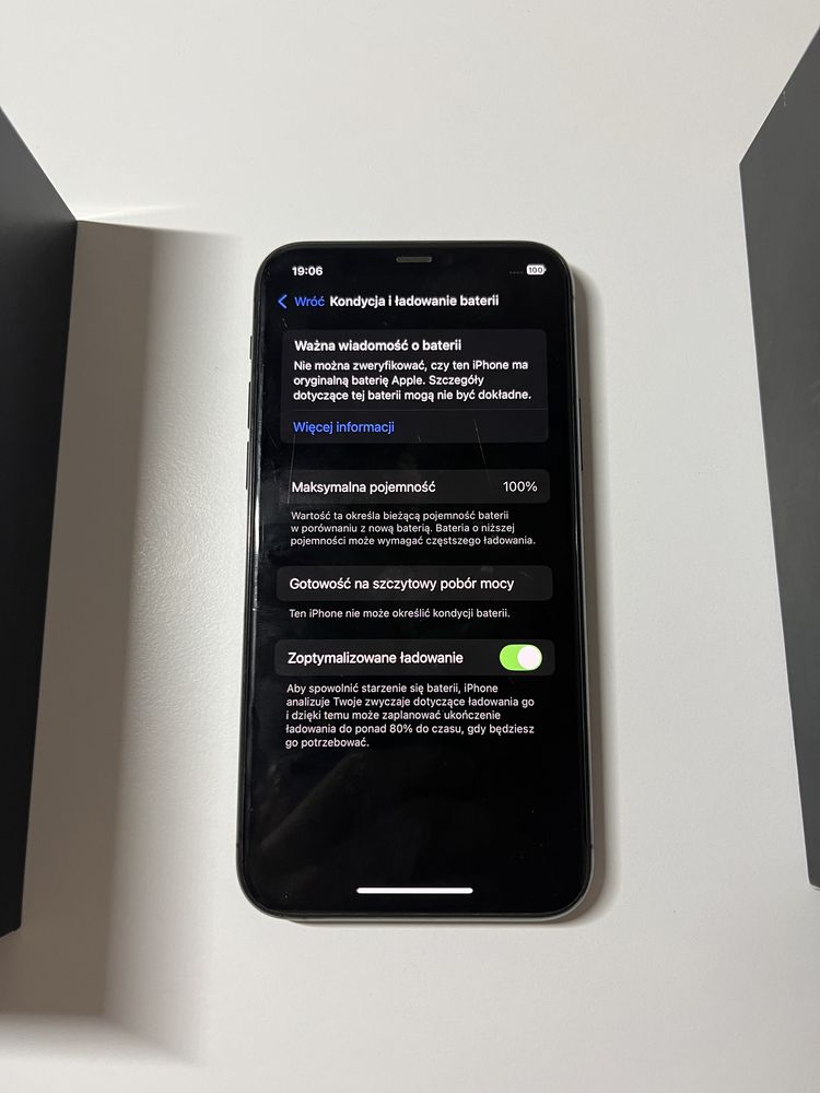 Iphone 11 Pro 100% nowa bateria + kabel