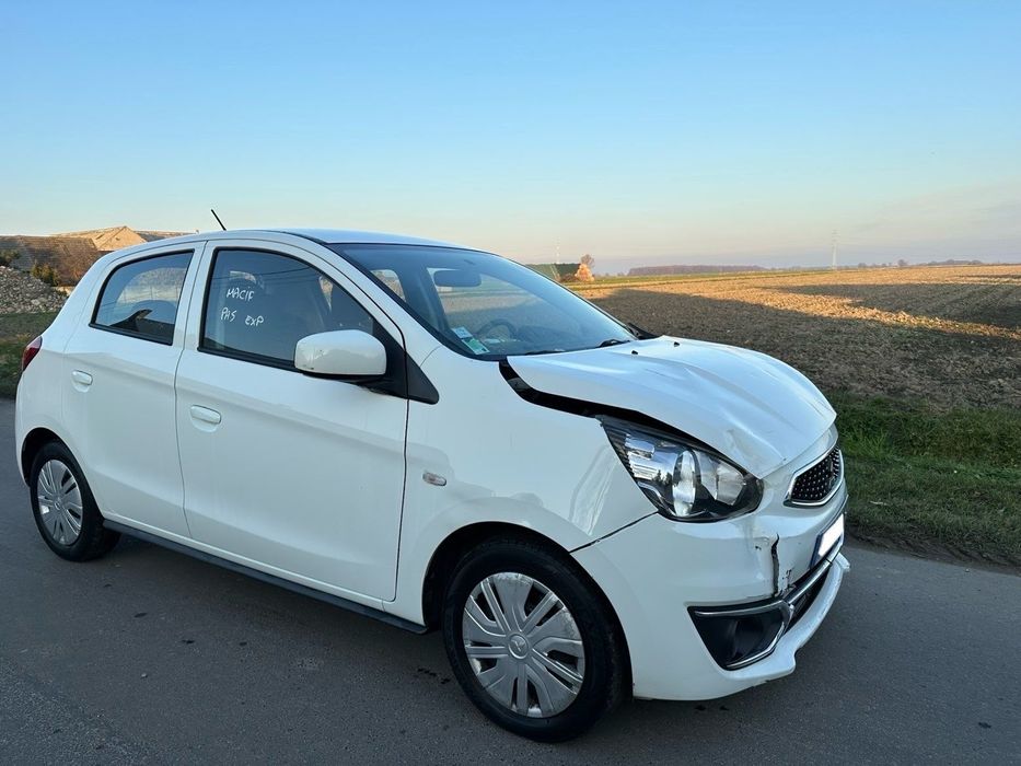 Mitsubishi Space Star 12/2018r Klima Benzyna 2 kluczyki Biały