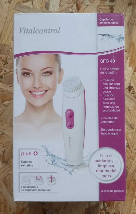 Щетка для чистки лица Sanitas ( Vitalcontrol ) SFC 40 3 в 1