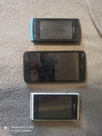 Telefony na części