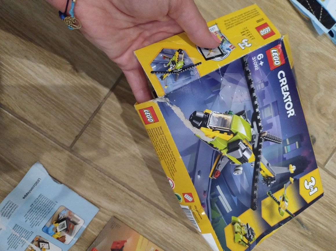 LEGO creator puste pudelka plus instrukcje