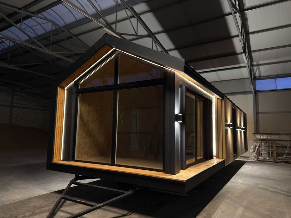 Dom Mobilny | Modułowy Całoroczny | 51,66 m² gotowy do aranżacji