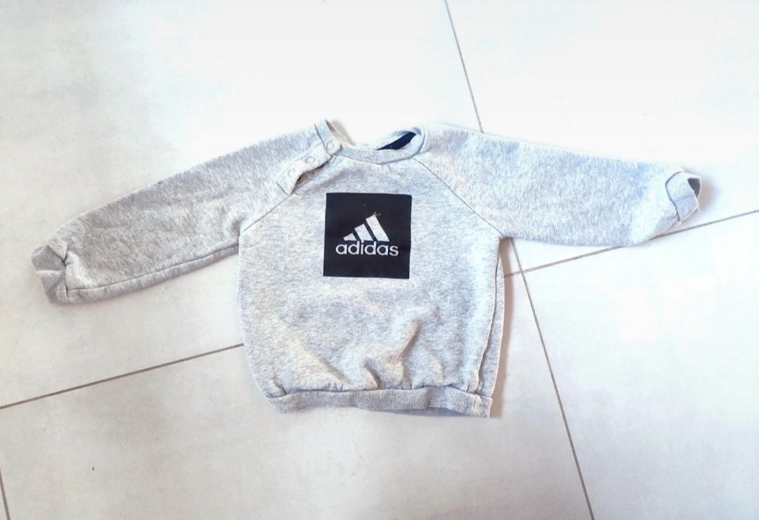 Bluza dziecięca szara adidas