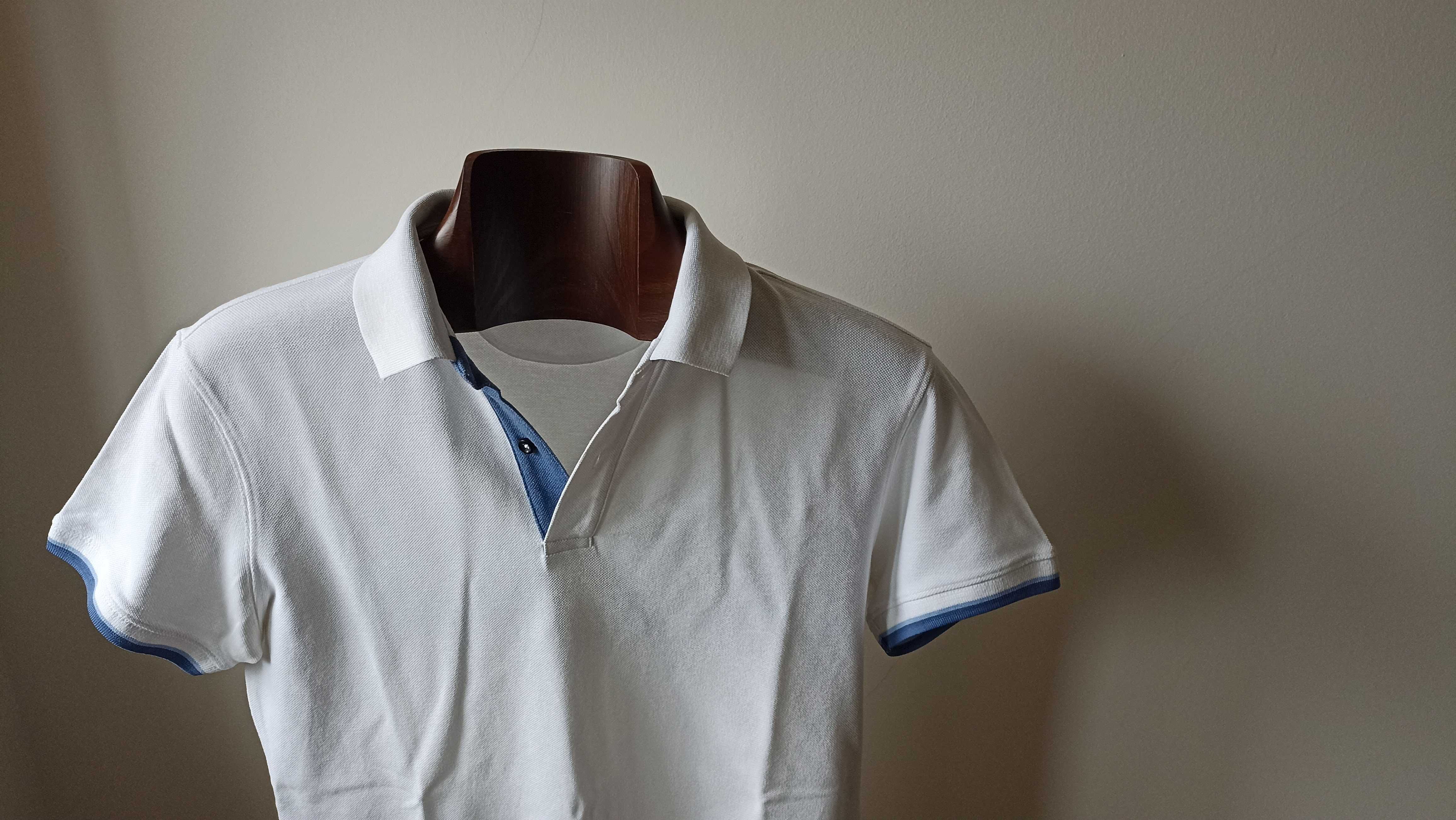 Vendo pólo Massimo Dutti branco Homem  Tam. M