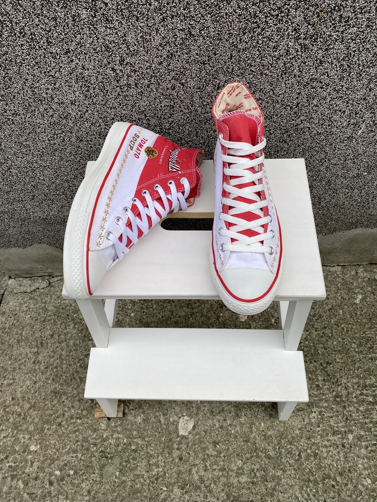 Кеди Converse Chuck Taylor High X Andy Warhol Campbell Soup