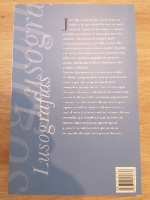 Nenhum Olhar | José Luís Peixoto