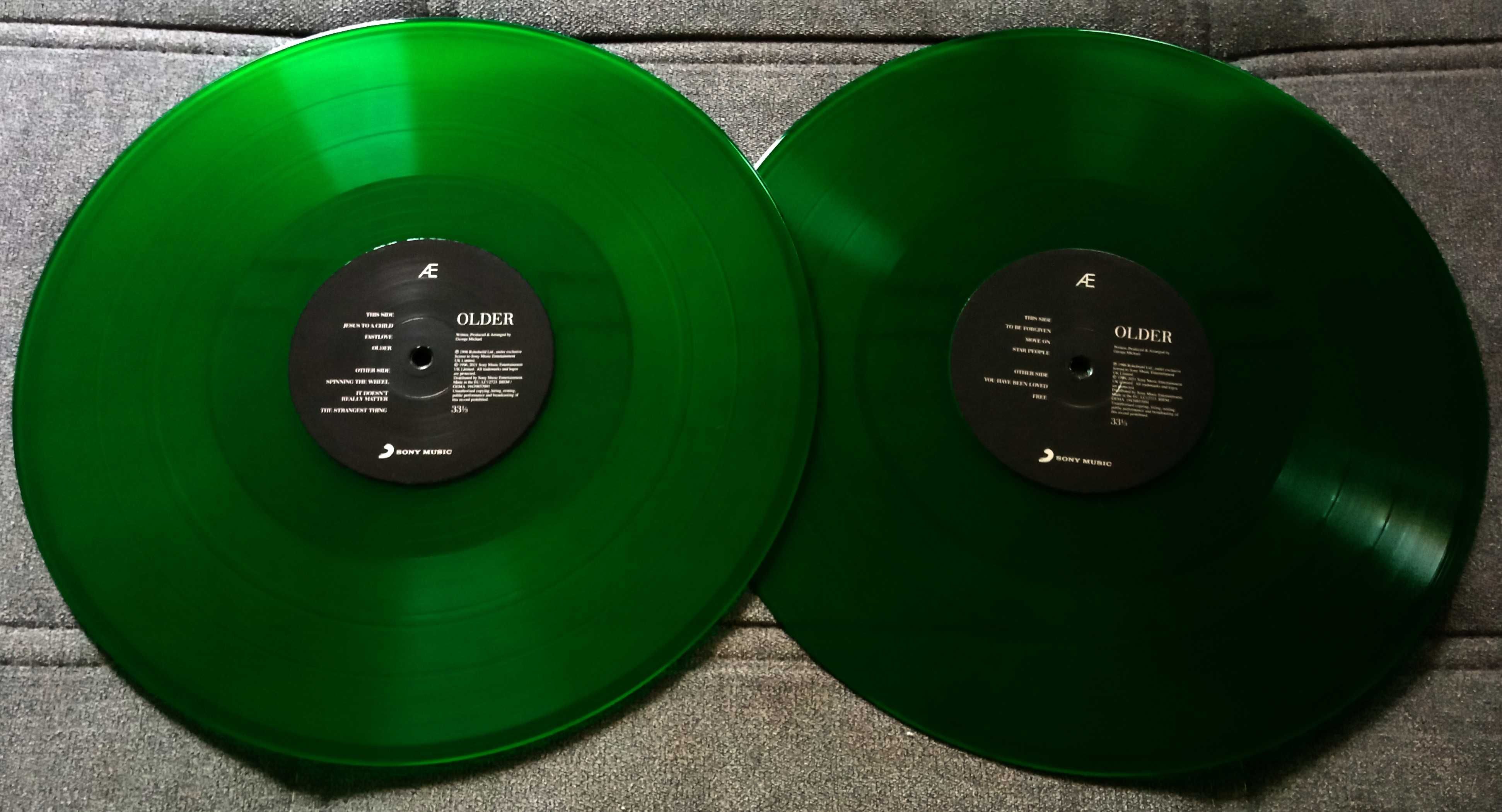 George Michael Older 2Lp Limited Edition Green winyl