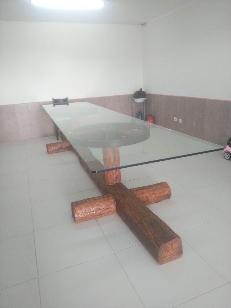 Vendo mesa rustica