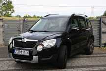Skoda Yeti Skoda Yeti 2010r. 1.2 Benzyna 105 KM. Przebieg 158 tyś.km
