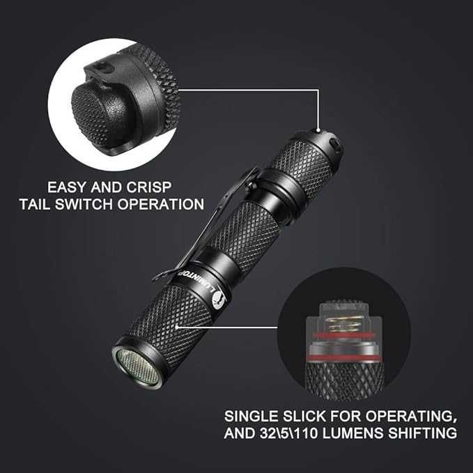 Brelok latarka  EDC LUMINTOP TOOL AAA + Dyfuzor