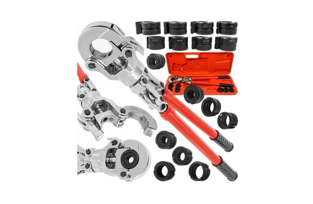PROFESJONALNA JAKOŚĆ Zaciskarka Do Rur Pex Praska Hydrauliczna 16-32mm