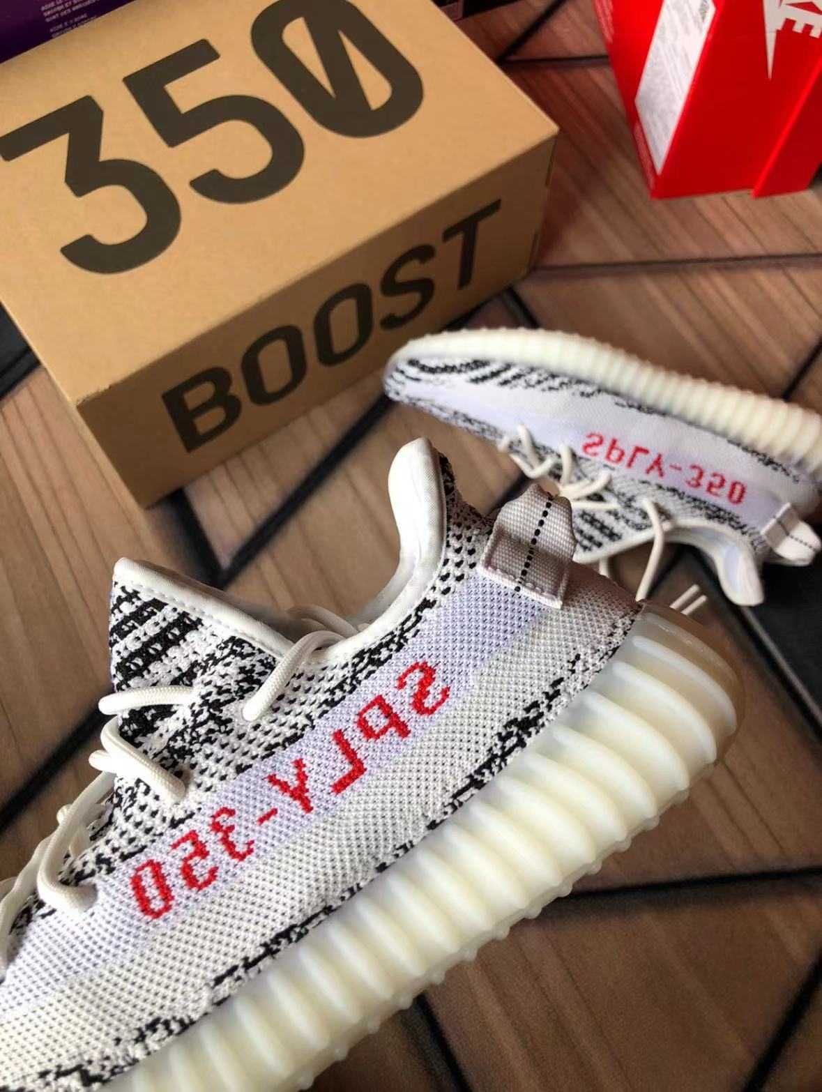 adidas _Nowy*Yeezy_ Boost_350V2_Zebra*UnisexTrampk.43