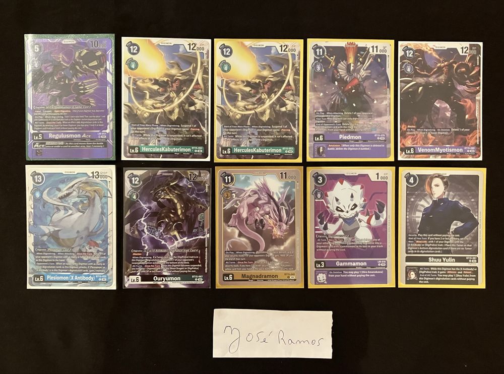 70 Cartas de Digimon