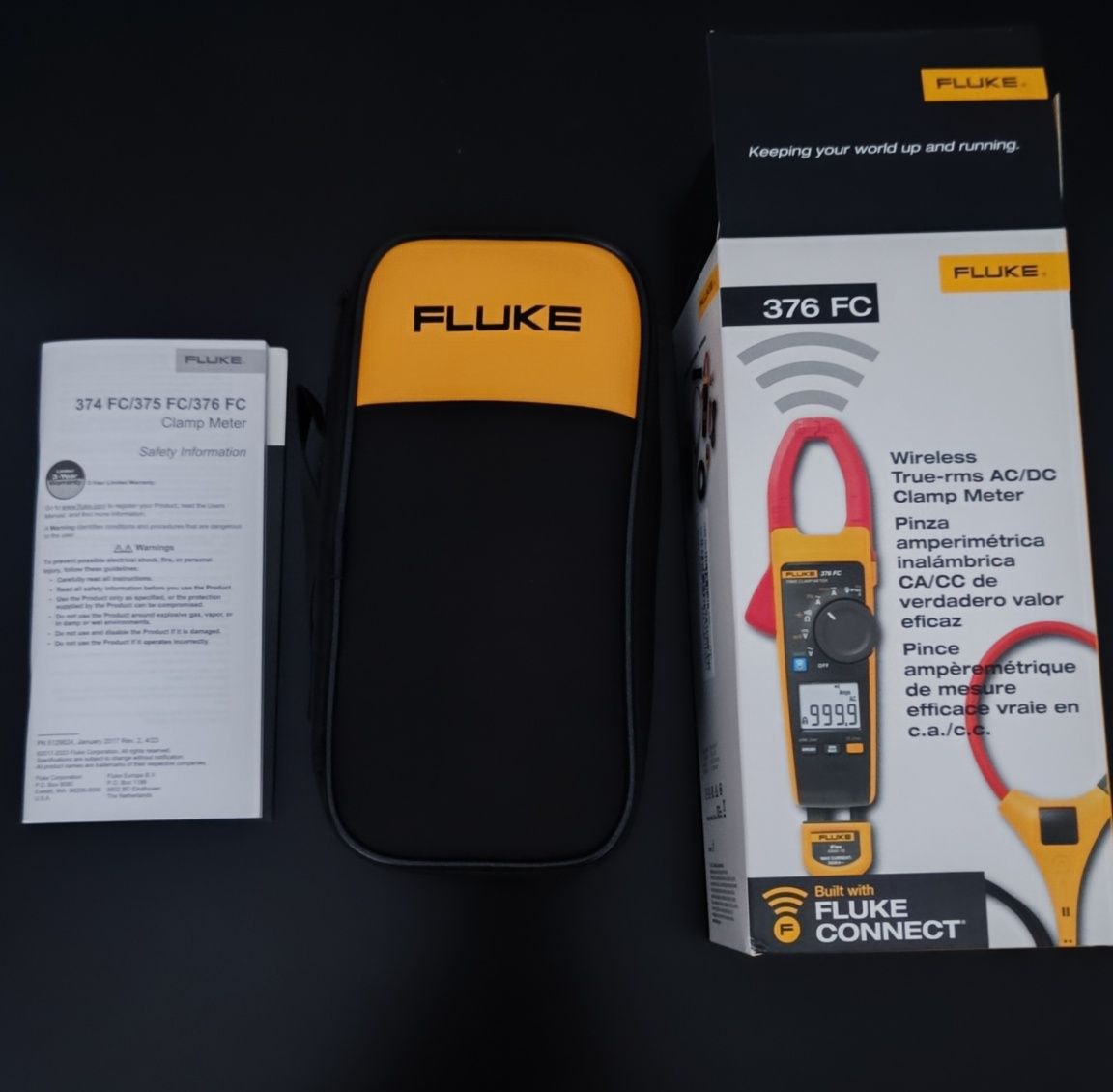 Alicate Amperímetro Fluke 376 FC