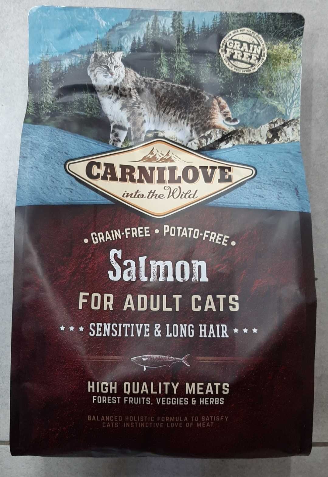 Сухой корм для взрослых кошек Carnilove Salmon (Лосось) 2 кг