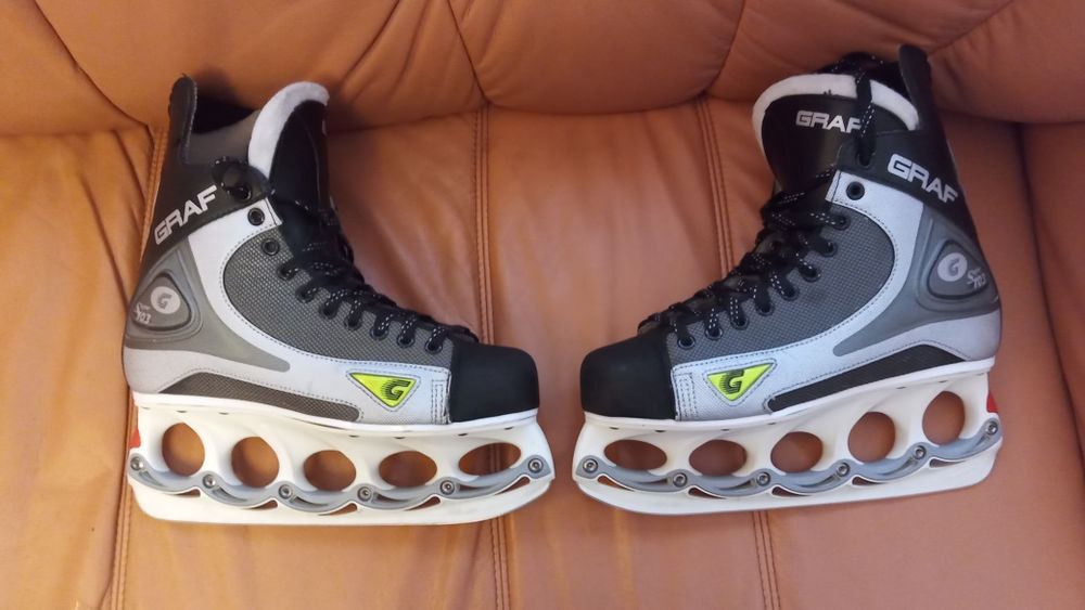 Łyżwy hokejowe Graf płoza T-blade Rozmiar 46 wkładka 29,5 Jak nowe